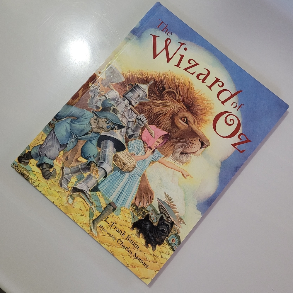 Wizard Of Oz Hardcover Classic Children's Literature L. Frank Baum Kohls Cares - Picture 13 of 15